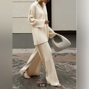 Commence oversized 2 piece leisure set size S in cream